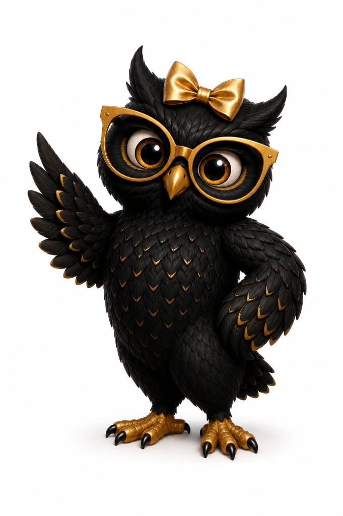 Miss Crackajack the Wisdom Owl